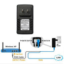 DC 24V 1A POE Injector Over Ethernet Power Supply Adapter for Gateway IP Camera