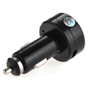12V 24V Digital Voltmeter Plug Red Volt Meter Car SUV Cigarette Lighter