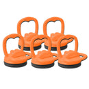5pcs Heavy Duty Suction Cup Tool Dent Puller Remover Repair Glass Windows Rubber