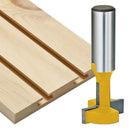 12.7mm Shank T-Slot & T-Track Slotting Router Bit for Woodworking Chisel Cut
