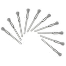 10x Steel Pencil Wire Wheel Cup Brushes Kit  Accessories for Rotary PVS