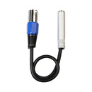 1/4" 6.35mm Stereo Female Jack to XLR 3-Pin Female Audio Cable Mic Adapter dfhh