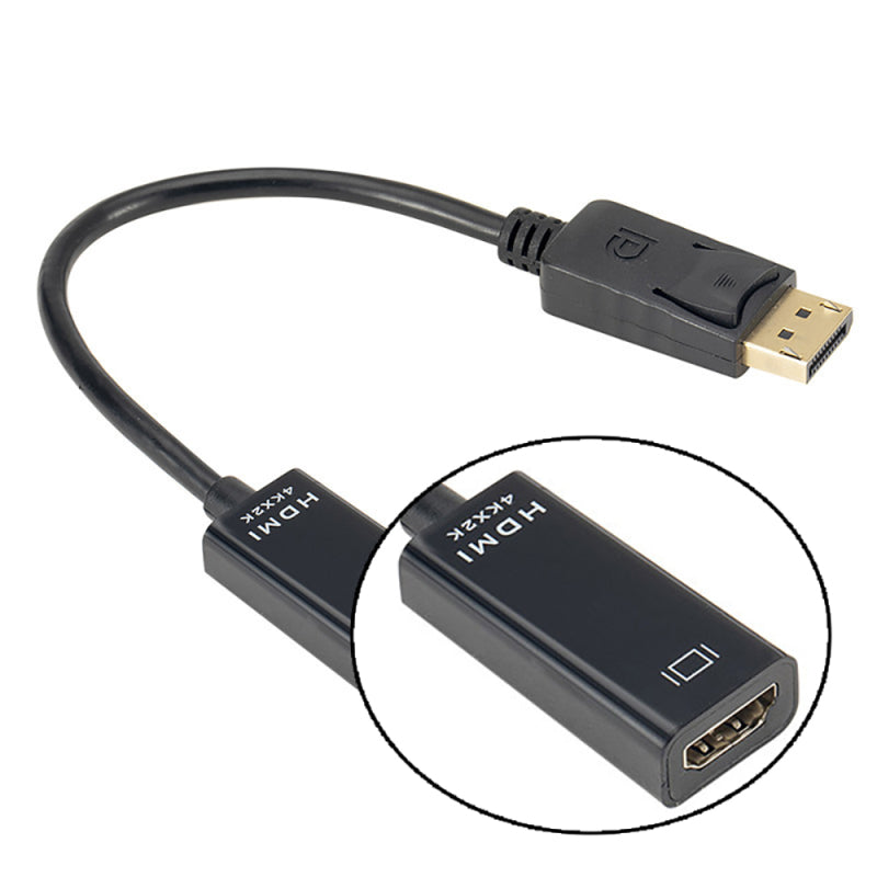 DisplayPort DP Male to HDMI Female Adapter Display Port Converter Cable P FLD