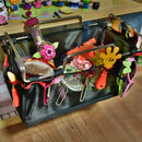 Portable Solid Iron Rack Storage Bag Barbecue Picnic Kit For Outdoor C SFF OFG