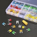 120 pcs Low Profile Mini Size Blade Fuse Assortment Set Auto Car Truck