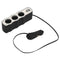3 Way Car Charger Cigarette Lighter Double Power Adapter Socket Splitt SNX
