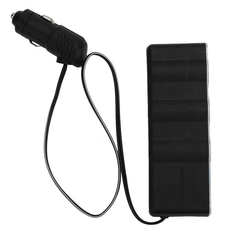 3 Way Car Charger Cigarette Lighter Double Power Adapter Socket Splitt SNX