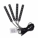 Multi color LED Car Atmosphere Bulbs Music Control Car Interior Lights Dec HOZ