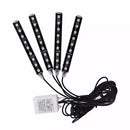 Multi color LED Car Atmosphere Bulbs Music Control Car Interior Lights NQV