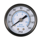 New 0-160psi 0-10bar Hydraulic Water Pressure Gauge 40mm Dial Meter 1/8 DSG CTQ