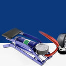 Single Barrel Cylinder Air Inflator Foot Pump Bicycle Battery Car Tyres Car  vc