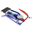 New Single Barrel Cylinder Air Inflator Foot Pump Bicycle Battery Car BOF CVS