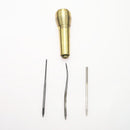 Copper Leather Tent Sewing Awl Hand Stitcher Taper Leathercraft Needle Wor OYD