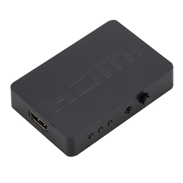 3x1 HDMI Splitter Switcher 3 Port Hub Box Auto Switch 3 In 1 Out 1080P DPJ