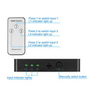 3x1 HDMI Splitter Switcher 3 Port Hub Box Auto Switch 3 In 1 Out 1080P DPJ