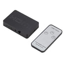 3x1 HDMI Splitter Switcher 3 Port Hub Box Auto Switch 3 In 1 Out 1080P DPJ