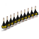 10X 20A 12V Car Auto Red LED Light Toggle Rocker Switch 3Pin SPST ON/OFF Useful