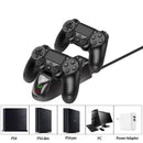 for PS4 Controller Fast Charging Charger Station Stand Dualshock USB Port Base g