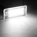 1* White 18-SMD LED License Plate Light Lamp Error Free For AUDI Q7 Q5 A4 A6 CYX