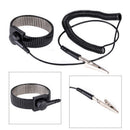 Anti-static ESD Adjustable Strap Antistatic Grounding Bracelet Black Wrist Band