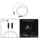 Microphone Cable Male To Female XLR To XLR Cable XLR Mic White Cable Co RLP