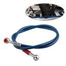 1 x Motorcycle Brake Oil Hose Tube Line Fitting steel wire Universal Useful
