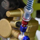 1 x Motorcycle Brake Oil Hose Tube Line Fitting steel wire Universal Usef JKR