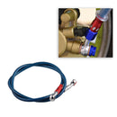 1 x Motorcycle Brake Oil Hose Tube Line Fitting steel wire Universal Useful