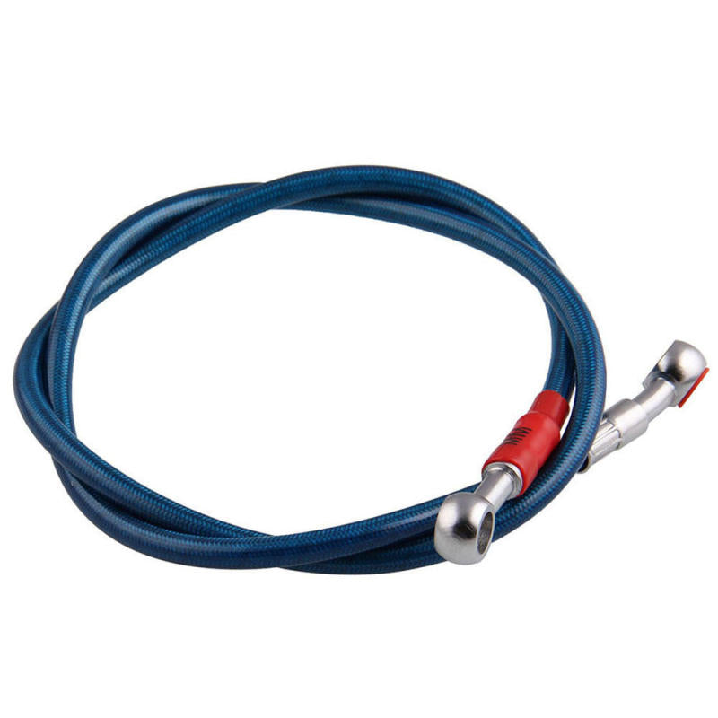 1 x Motorcycle Brake Oil Hose Tube Line Fitting steel wire Universal Usef JKR