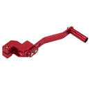 New Red Universal Aluminum Folding Shift Lever Gear Shifter Lever for Motor