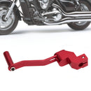 New Red Universal Aluminum Folding Shift Lever Gear Shifter Lever for Motor