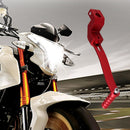 New Red Universal Aluminum Folding Shift Lever Gear Shifter Lever for Motor