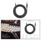1.5m 3.5mm 1/8" Male to 6.35mm 1/4" Male TRS Stereo Audio AUX Cable PC iPod gfh