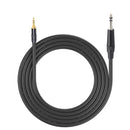 1.5m 3.5mm 1/8" Male to 6.35mm 1/4" Male TRS Stereo Audio AUX Cable PC iPod gfh