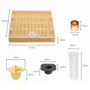 131pcs Complete Bee Queen Rearing Cupkit Box System Beekeeping Cage Cell C SIQ
