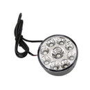 1X 9 LED Round Driving Daytime Running Light Car DRL Fog Lamp Head Light VVE