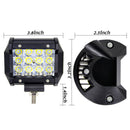 36w LED Work Light Drive Light Turn Signal Three Rows LED Light  Modifier ZWP