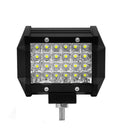 Universal 24 LED 72W 4 Inch Offroad Work Light Bar Fog Light 7200LM 600 ANN