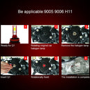 1Pcs  H11 H9 H8 Car 6000LM LED Headlights All in One 6000K HID Fog Bulbs