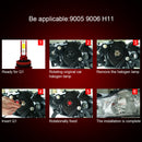 9005/HB3/H10 driver plug Q1 car LED Headlight 50W 6000LM Car Bulb DSG OBO