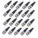 20Pcs Bnc Male Connector For Twist-On Coaxial Rg59 Cable CCTV Solderles EMR