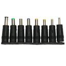 8 in 1 5.5 x 2.1mm Right Angle Male Female DC Connector Power Plug KNI