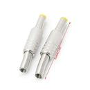 10Pcs 5.5x2.5mm DC Power Jack Male Plug Metal Connector Adapter XIN