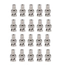 20Pcs BNC Male to AV RCA Female Coax Coaxial Connector Adapter for CCTV  LOY