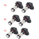 2x LED Fog Light Projector Car Driving DRL Lamp H10 --White Light Usef OTZ