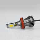 1PC H8/H9/H11 80W 9600LM 6000k LED Headlight Light Car Bulb Fog Lamp Truck vf