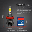 H8/H9/H11 LED Headlight Bulb 3000k 4800LM DC12V-24V Yellow Fog Light