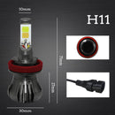 Fog Lights Two-Color 6000k Ip68 Car Led Fog Light For Car Truck Suv Fog Lamp