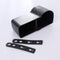 4x Black Plastic Universal Portable Car Seat Back Storage Box Organizer Holder