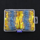 1460x 1/4W Metal Film Resistor Kit Assortment Set Labelled 1%Precision 73V QYK